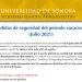 Aplicará Seguridad Universitaria medidas especiales en el periodo de vacaciones de verano