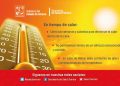 Recomiendan mantenerse hidratado y evitar exposición solar ante altas temperaturas