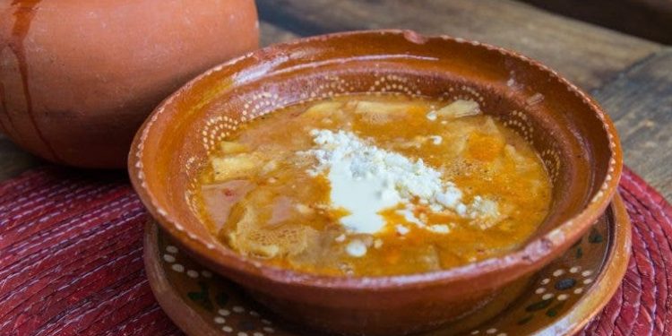 Sopa tarasca. Deliciosa receta