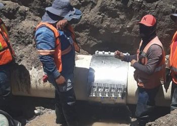 AGUAH concluye reparación de tubería de 24 pulgadas