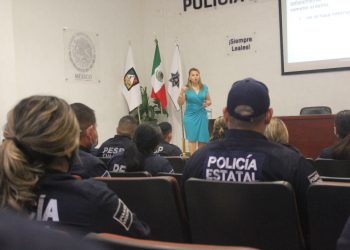 Continúa capacitación en actuación policial a elementos PESP Sonora