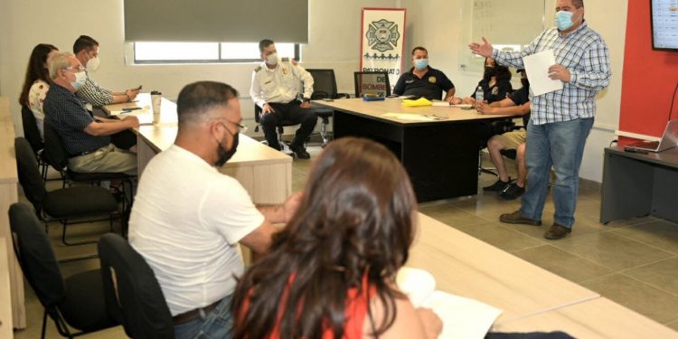 Evalúan seguimiento a las afectaciones por lluvia en la ciudad