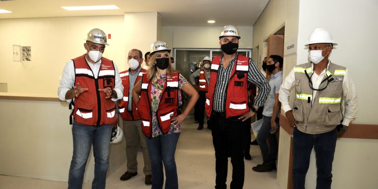 Registra 95% construcción del nuevo Hospital General del Estado