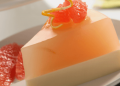Gelatina fresca de toronja