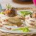 Nidos de espagueti y pajaritos de albóndigas