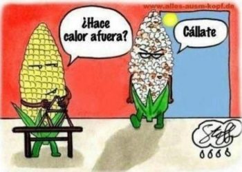 ¿Hace calor afuera?