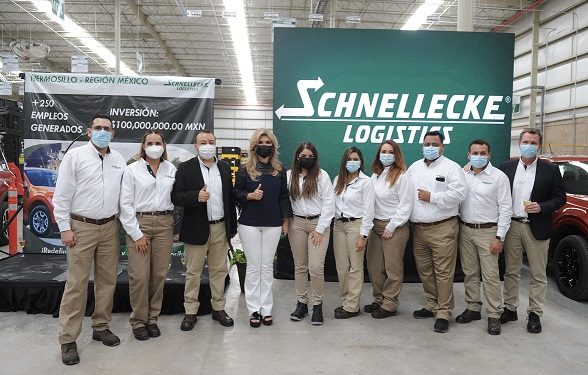 Inauguran ampliación de la nave industrial de Schnellecke Logistics