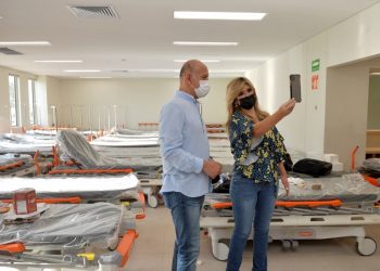 Comienzan el equipamiento del nuevo Hospital General del Estado