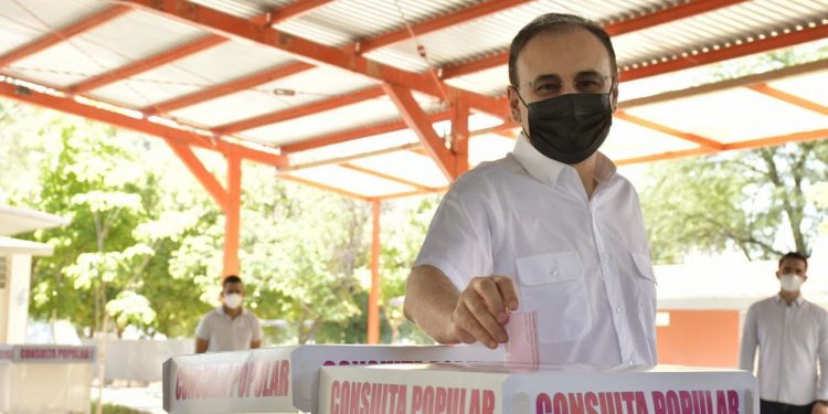 Alfonso Durazo aseguró la Consulta Popular es un hecho histórico