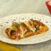 Pechuga rellena con champiñones y serrano
