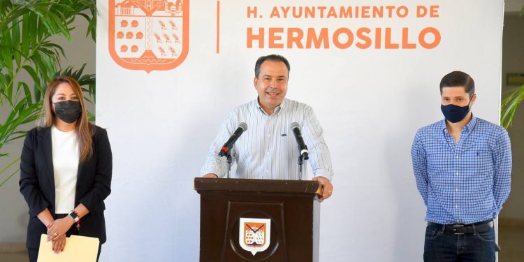 El Alcalde de Hermosillo informó sobre las acciones realizadas en los primeros días de su administración