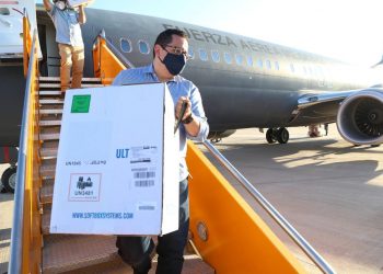 Llegan a Sonora segundas dosis contra COVID-19 de Pfizer para Hermosillo