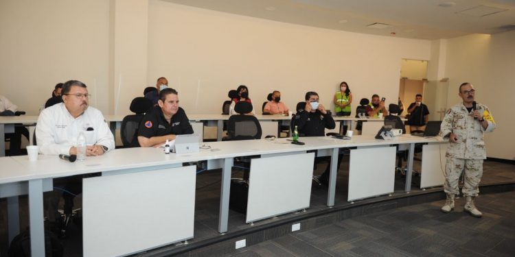 Evalúan daños y afectaciones en el norte de la entidad tras paso de Nora