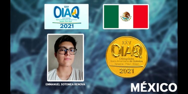 Obtiene estudiante de Unison  medalla de oro en XXV Olimpiada Iberoamericana de Química