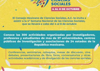 Amplia participación de la Unison en la IV Semana Nacional de las Ciencias Sociales