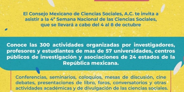 Amplia participación de la Unison en la IV Semana Nacional de las Ciencias Sociales