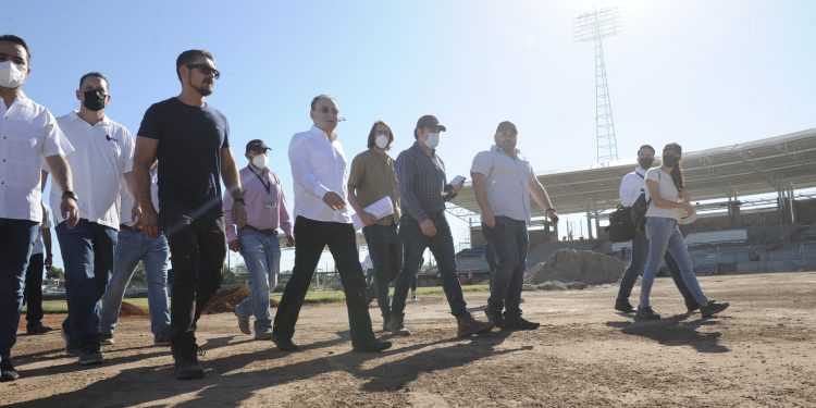 A finales de noviembre concluirán obra de rehabilitación del estadio Héctor Espino