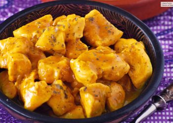 Pollo a la naranja al estilo chino