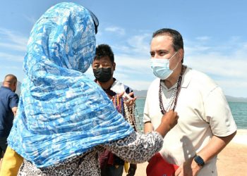 Alcalde de Hermosillo Toño Astiazarán dialoga con autoridades tradicionales Comca’ ac