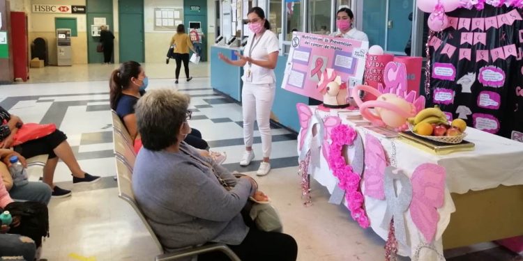 Refuerzan acciones para detección oportuna del cáncer de mama