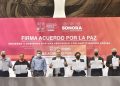 Firman Acuerdo por la Paz para la reconstrucción del tejido social