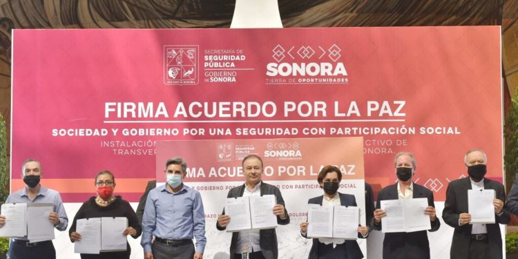 Firman Acuerdo por la Paz para la reconstrucción del tejido social