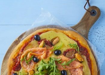 Pizza marinera al sartén