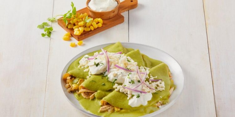 Enchiladas poblanas