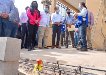 Constatan avance de obra en centro religioso