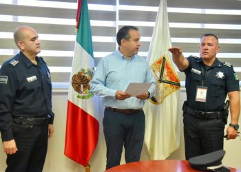 Nuevo Comisario Jefe de Policía Preventiva y Tránsito de Hermosillo rinde protesta