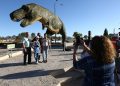 La Ruta Minera de los Dinosaurios en Fronteras es apreciada por familias sonorenses