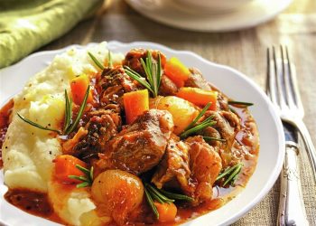 Estofado de carne al horno