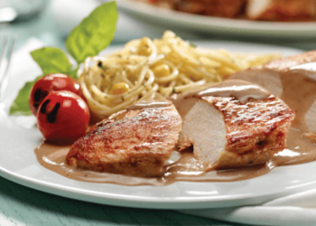 Pechuga california en salsa de tamarindo