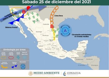 Pronostican para este día la entrada a Sonora de un nuevo frente frío