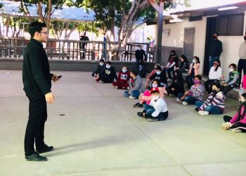 Ponen en marcha la campaña “Trucha con mi Escuela” para prevenir robos