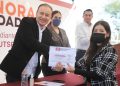 Entregan un total de 525 becas a hijas e hijos de trabajadores públicos