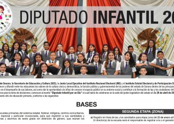 Lanzan en Congreso convocatoria del Diputado Infantil