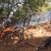 Se coordina Protección Civil estatal con Conafor para sofocar incendio forestal en la sierra