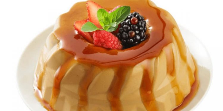 Flan de café