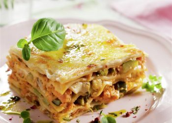 Lasaña de Pollo y Verduras