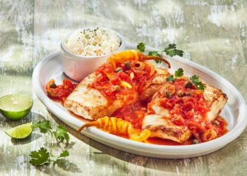 Pescado estilo veracruzana