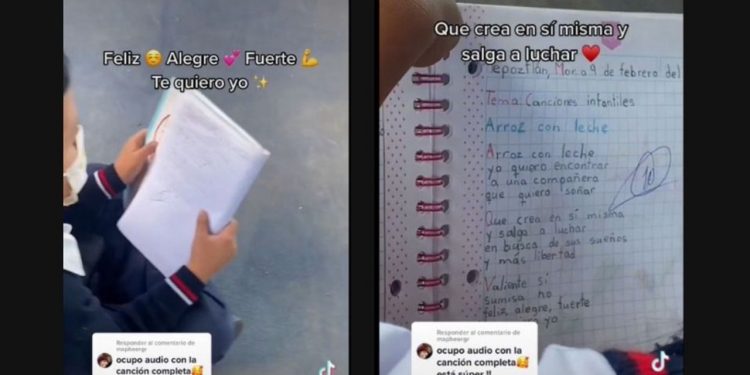 “Valiente sí, sumisa no”: Estudiantes de primaria en Morelos entonaron canción feminista.