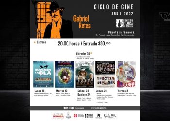 Inicia el ciclo de cine Gabriel Retes en la Cineteca de Hermosillo