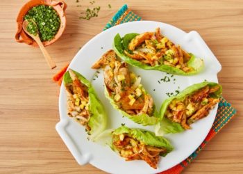 Tacos de setas al pastor