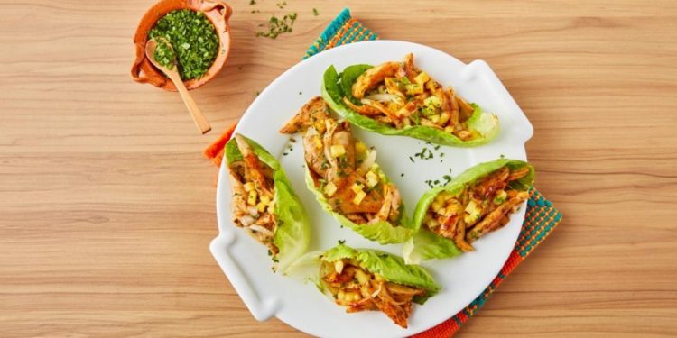 Tacos de setas al pastor