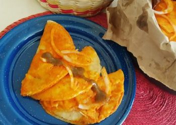 Tacos de canasta veganos