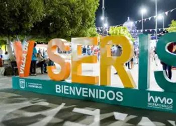 Letrero en “Villa de Seris”: nuevo atractivo turístico en la colonia