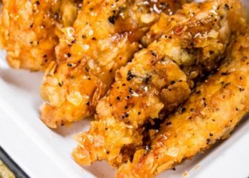 Chicken tenders con salsa de tamarindo