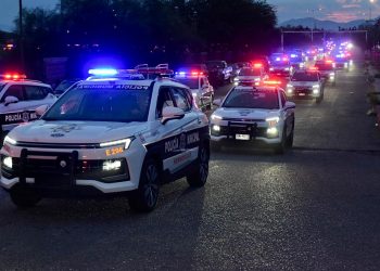 Llegan 220 patrullas eléctricas para Hermosillo