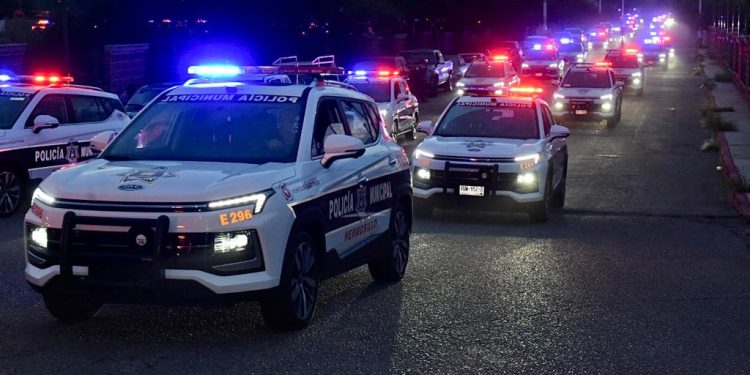 Llegan 220 patrullas eléctricas para Hermosillo